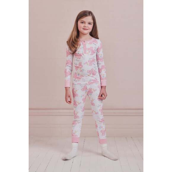 Roller Rabbit Kids Doily Beaux Pajamas Size 2PINK SUGAR / 2